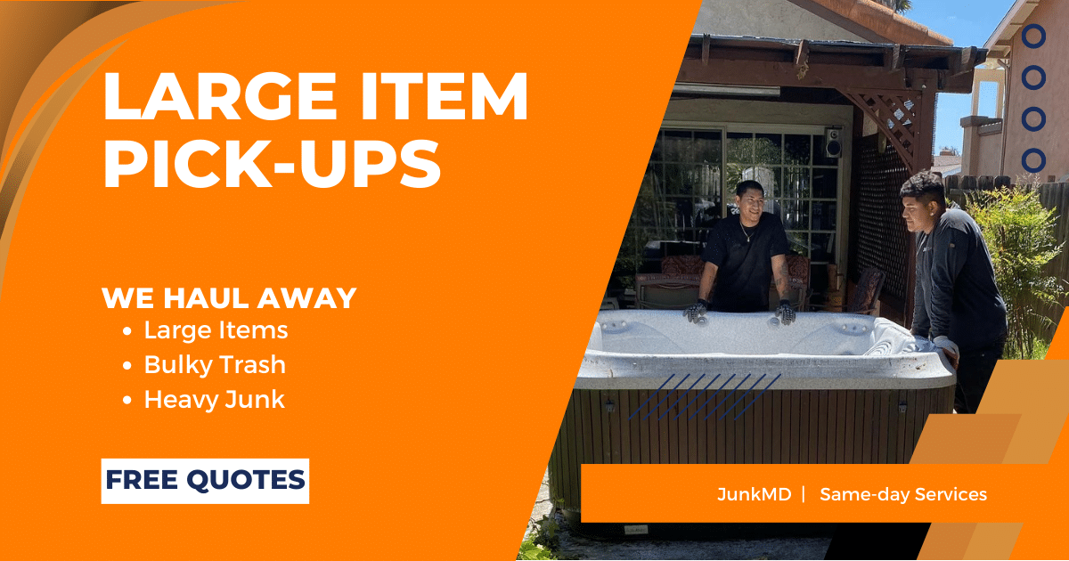 large item pickup service cover photo