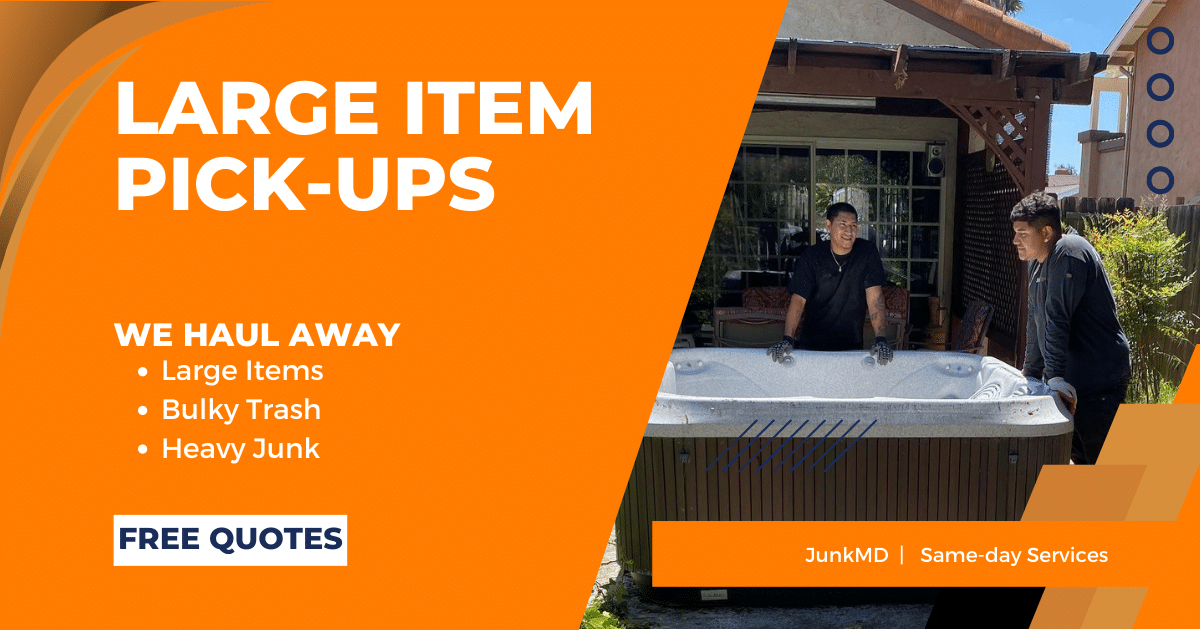 Large & Bulky Item Pickup ~ On-Demand Service